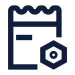 Invoice Control Line SVG Icon